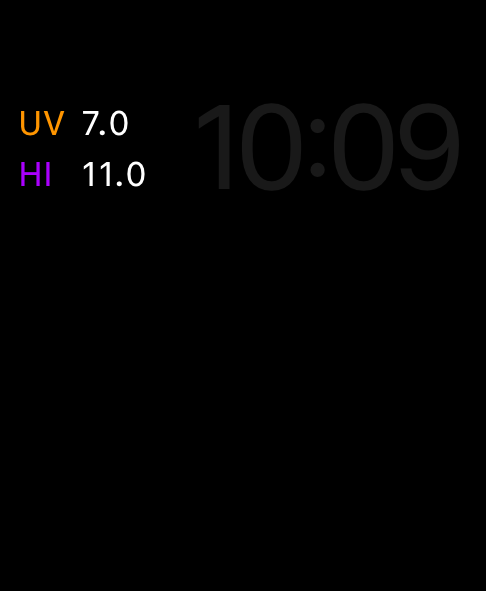 Screenshot of modular small complication